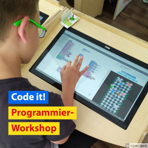 Programming workshop for children from 9 years on 22.11.2019