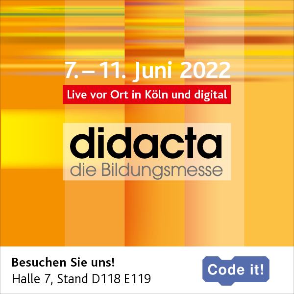Code it! auf der Didacta 2022