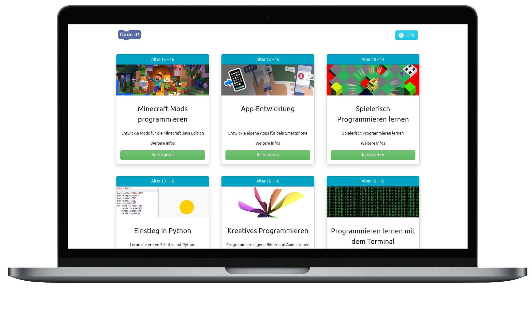 Auch in 2025: Kostenlose Code it! Programmierkurse für alle Kinder und ...