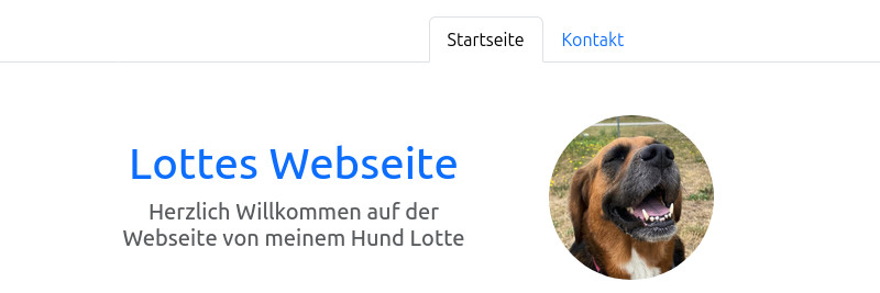 Screenshot Eigene Webseiten bauen